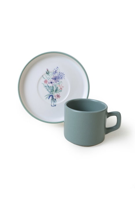 Hermia Juego de tazas de té de 12 piezas Multicolor